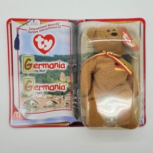 TY | Germania The Bear International Bears II vintage 2000 McDonald's Beanie